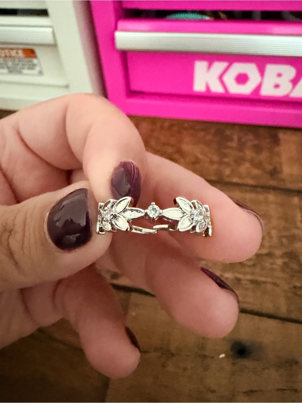 Adjustable Silver Ring